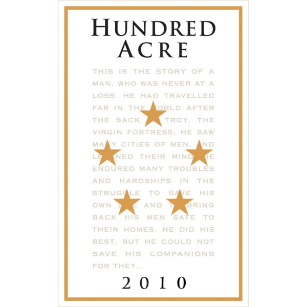 Rượu vang đỏ Hundred Acre Precious Cabernet Sauvignon 2010