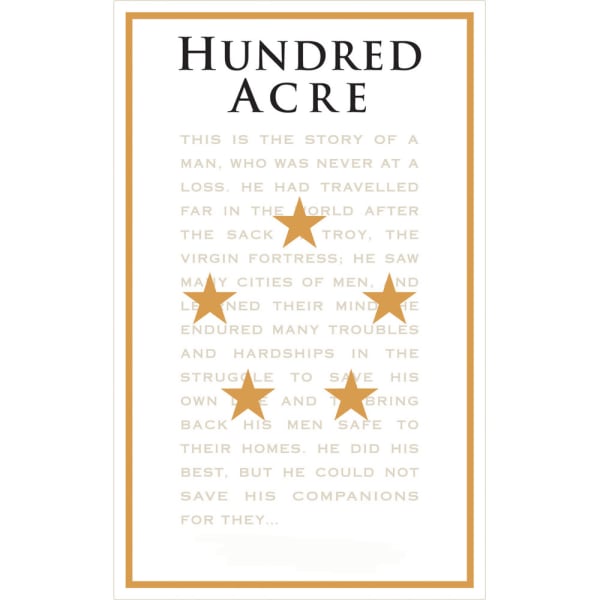 Rượu vang đỏ Hundred Acre Precious Cabernet Sauvignon 2012
