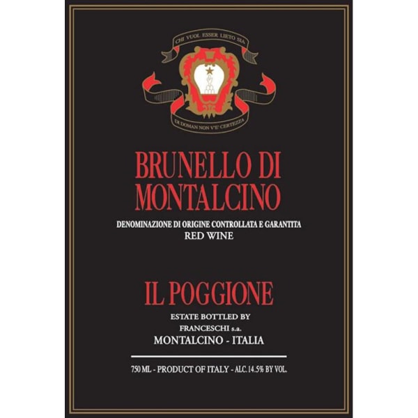 Rượu vang đỏ Il Poggione Brunello di Montalcino (chai 3 lít) 2011