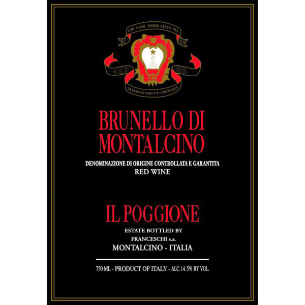 Rượu vang đỏ Il Poggione Brunello di Montalcino (chai 3 lít) 2012