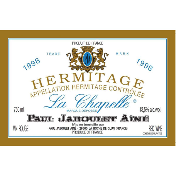 Rượu vang đỏ Jaboulet Hermitage La Chapelle 1998