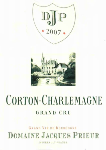 Rượu vang trằng Jacques Prieur Corton-Charlemagne Grand Cru 2007