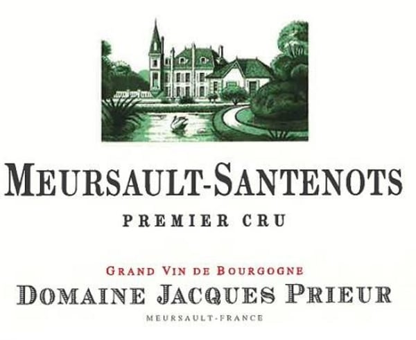 Rượu vang trằng Jacques Prieur Meursault Santenots Premier Cru 2020