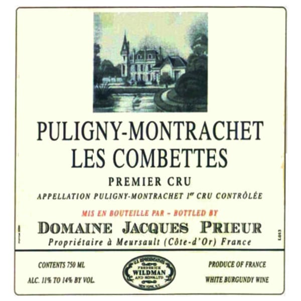 Rượu vang trằng Jacques Prieur Puligny Montrachet Les Combettes Premier Cru 2005