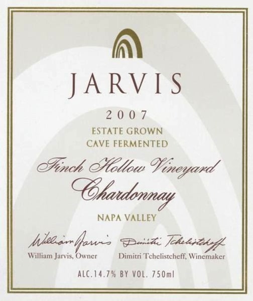 Rượu vang trằng Jarvis Finch Hollow Vineyard Chardonnay 2007