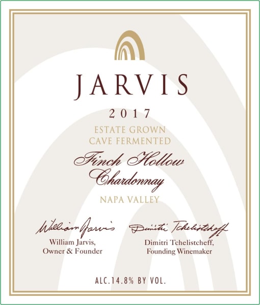 Rượu vang trằng Jarvis Finch Hollow Vineyard Chardonnay 2017