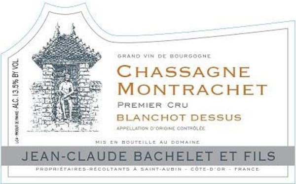 Rượu vang trằng Jean-Claude Bachelet Chassagne Montrachet Blanchot Dessus Premier Cru 2014