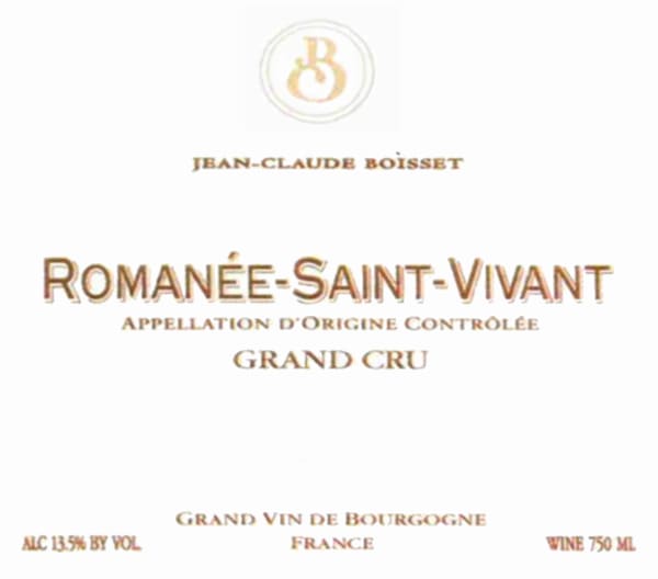 Rượu vang đỏ Jean-Claude Boisset Romanee-Saint-Vivant Grand Cru 2007
