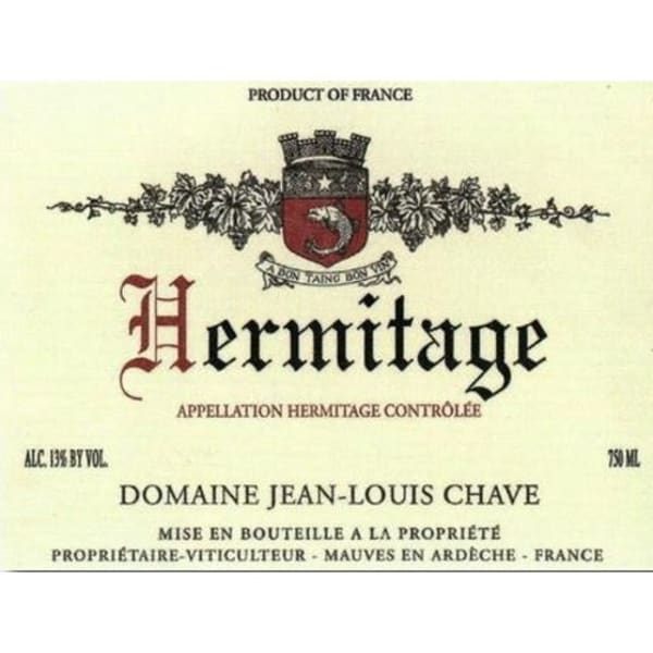 Rượu vang đỏ Jean-Louis Chave Hermitage (chai Magnum 1,5 lít) 2009
