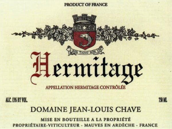 Rượu vang đỏ Jean-Louis Chave Hermitage (chai Magnum 1,5 lít) 2016