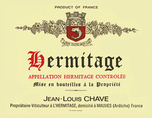 Rượu vang đỏ Jean-Louis Chave Hermitage 1979
