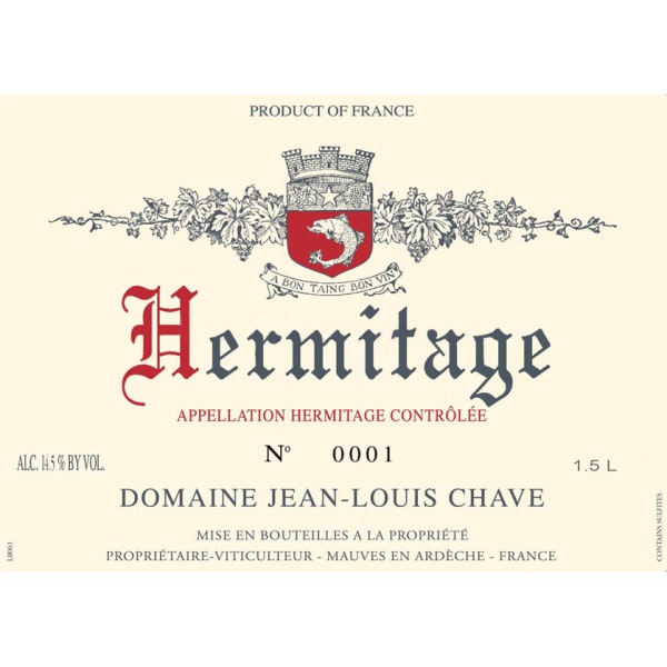 Rượu vang đỏ Jean-Louis Chave Hermitage 2004