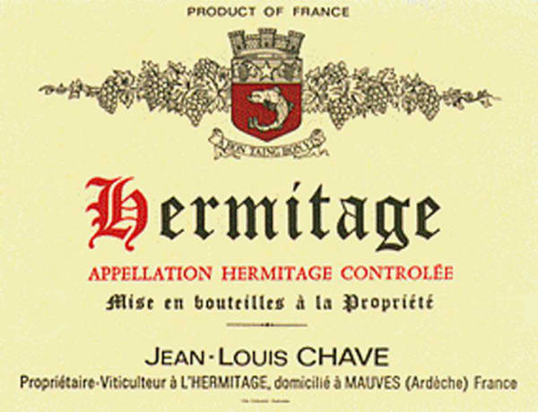 Rượu vang trằng Jean-Louis Chave Hermitage Blanc 1986