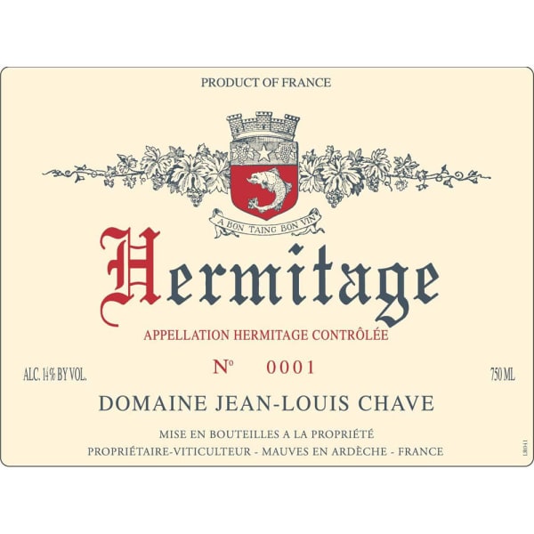 Rượu vang trằng Jean-Louis Chave Hermitage Blanc 1997