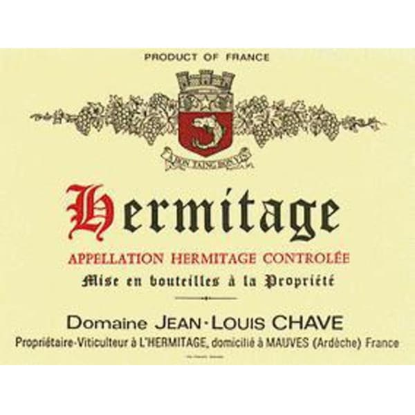 Rượu vang trằng Jean-Louis Chave Hermitage Blanc 2005