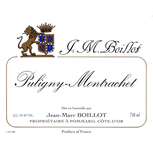 Rượu vang trằng Jean-Marc Boillot Puligny Montrachet 2013