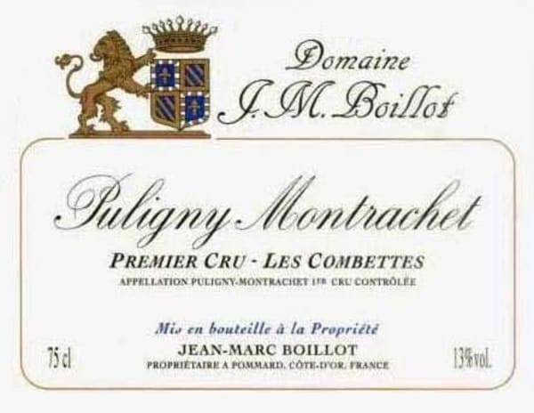 Rượu vang trằng Jean-Marc Boillot Puligny Montrachet Les Combettes Premier Cru 2008