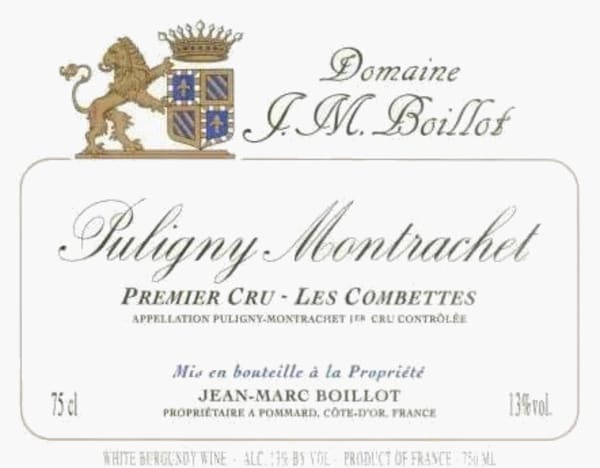 Rượu vang trằng Jean-Marc Boillot Puligny Montrachet Les Combettes Premier Cru 2012