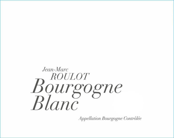 Rượu vang trằng Jean-Marc Roulot Bourgogne Blanc 2020