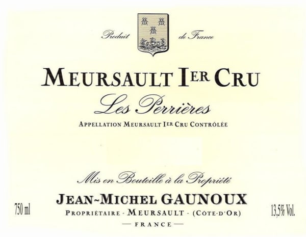Rượu vang trằng Jean-Michel Gaunoux Pommard Les Perrieres 2008
