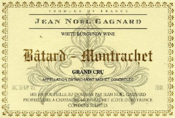 Rượu vang trằng Jean-Noel Gagnard Batard-Montrachet Grand Cru 2006