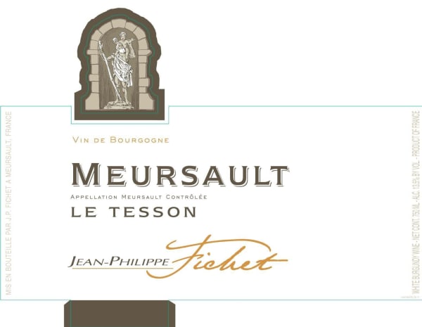 Rượu vang trằng Jean-Philippe Fichet Meursault Le Tesson 2018