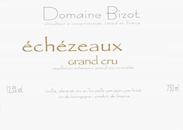 Rượu vang đỏ Jean-Yves Bizot Echezeaux Grand Cru 2005