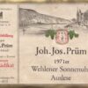 Rượu vang trằng J.J. Prum Wehlener Sonnenuhr Riesling Auslese 1971