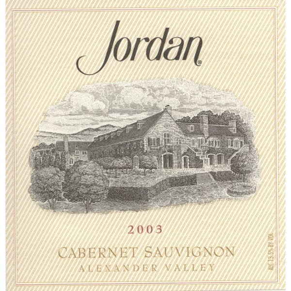 Rượu vang đỏ Jordan Cabernet Sauvignon (chai 3 lít) 2003
