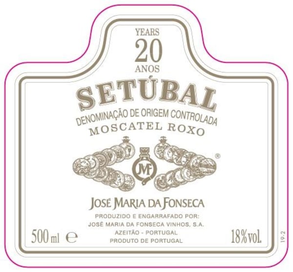 Rượu vang trằng Jose Maria Da Fonseca 20 Year Old Moscatel Roxo