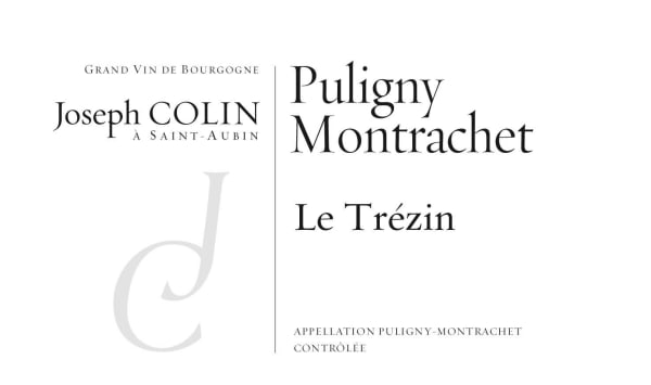 Rượu vang trằng Joseph Colin Puligny-Montrachet Le Trezin 2020