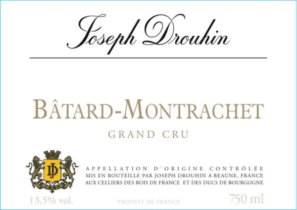 Rượu vang trằng Joseph Drouhin Batard-Montrachet Grand Cru 2013