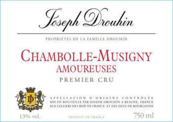 Rượu vang đỏ Joseph Drouhin Chambolle-Musigny Amoureuses Premier Cru 2013