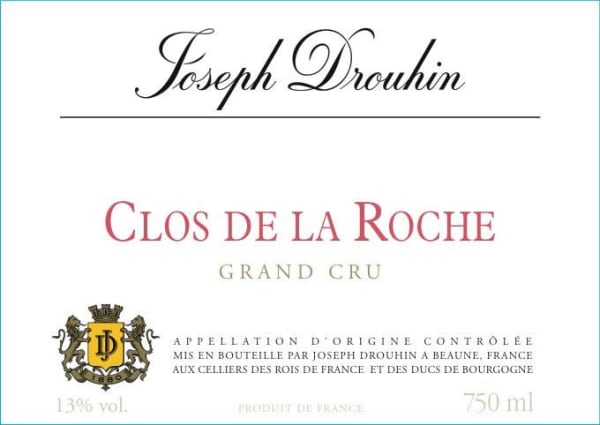 Rượu vang đỏ Joseph Drouhin Clos de la Roche Grand Cru 1991
