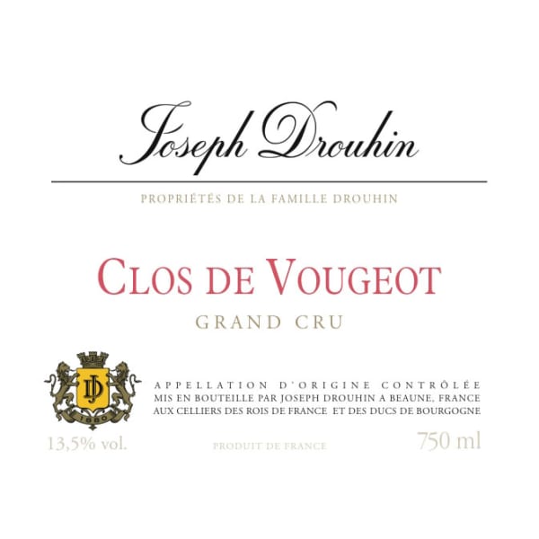 Rượu vang đỏ Joseph Drouhin Clos de Vougeot 2011