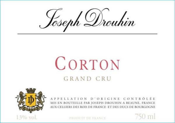 Rượu vang đỏ Joseph Drouhin Corton Grand Cru 1996
