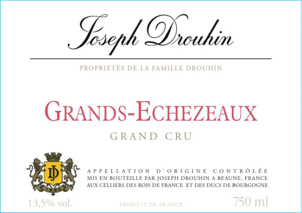 Rượu vang đỏ Joseph Drouhin Grands-Echezeaux Grand Cru 2018