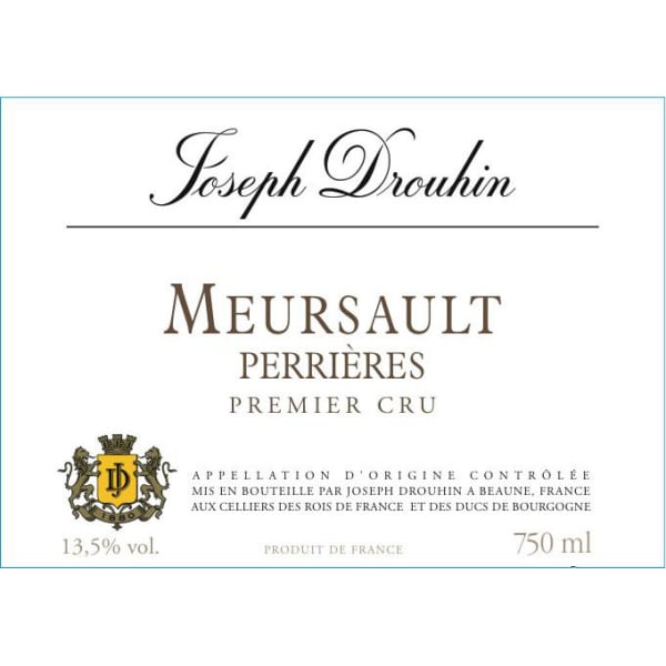 Rượu vang trằng Joseph Drouhin Meursault Perrieres Premier Cru 2015