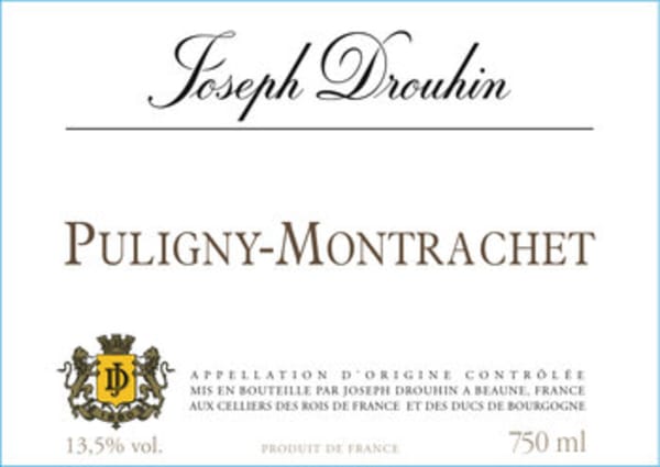 Rượu vang trằng Joseph Drouhin Puligny-Montrachet 2018