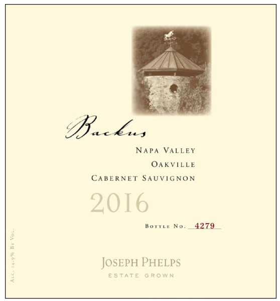 Rượu vang đỏ Joseph Phelps Backus Vineyard Cabernet Sauvignon (chai Magnum 1,5 lít) 2016
