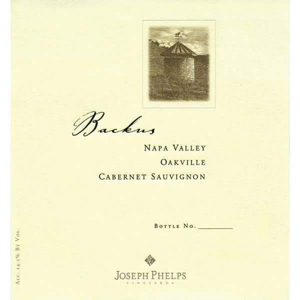 Rượu vang đỏ Joseph Phelps Backus Vineyard Cabernet Sauvignon 2004