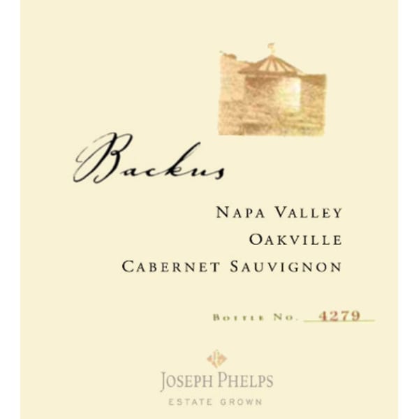Rượu vang đỏ Joseph Phelps Backus Vineyard Cabernet Sauvignon 2007