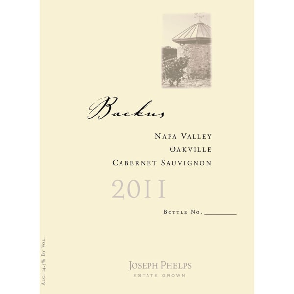 Rượu vang đỏ Joseph Phelps Backus Vineyard Cabernet Sauvignon 2011