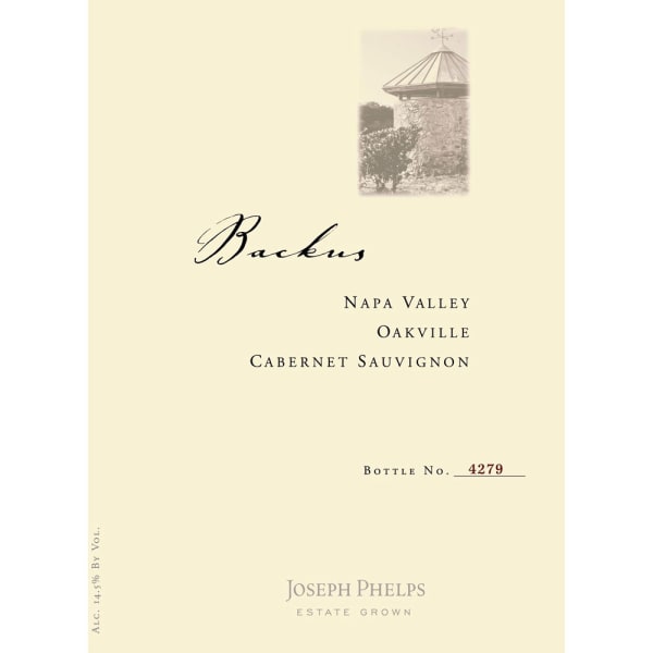 Rượu vang đỏ Joseph Phelps Backus Vineyard Cabernet Sauvignon 2013