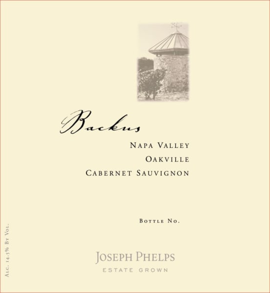 Rượu vang đỏ Joseph Phelps Backus Vineyard Cabernet Sauvignon (Premiere Napa Auction) 2001