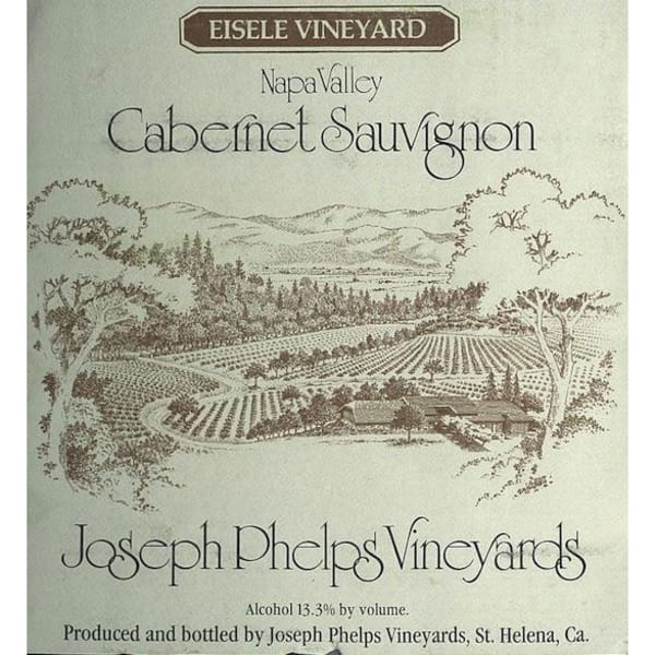Rượu vang đỏ Joseph Phelps Eisele Vineyard Cabernet Sauvignon 1983
