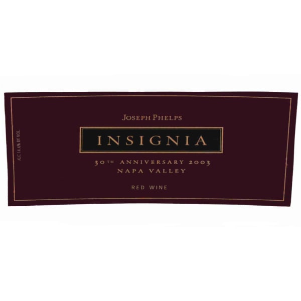 Rượu vang đỏ Joseph Phelps Insignia 2003