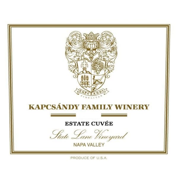 Rượu vang đỏ Kapcsandy Family Winery State Lane Vineyard Estate Cuvee 2010