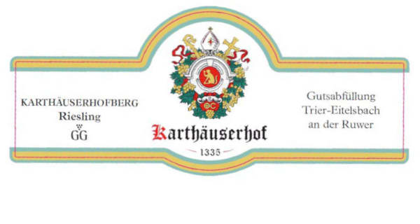 Rượu vang trằng Karthauserhof Karthauserhofberg Riesling Grosses Gewachs 2020