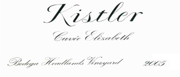 Rượu vang đỏ Kistler Vineyards Bodega Headlands Vineyard Cuvee Elisabeth Pinot Noir 2005